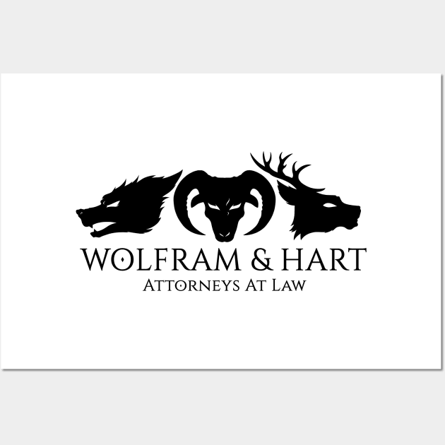 Wolfram & Hart Wall Art by wloem